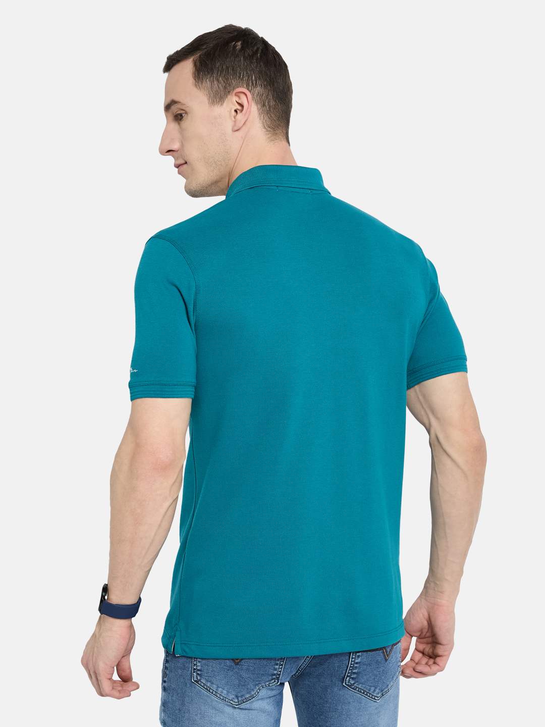 Octave Men Polo Collar T-shirt