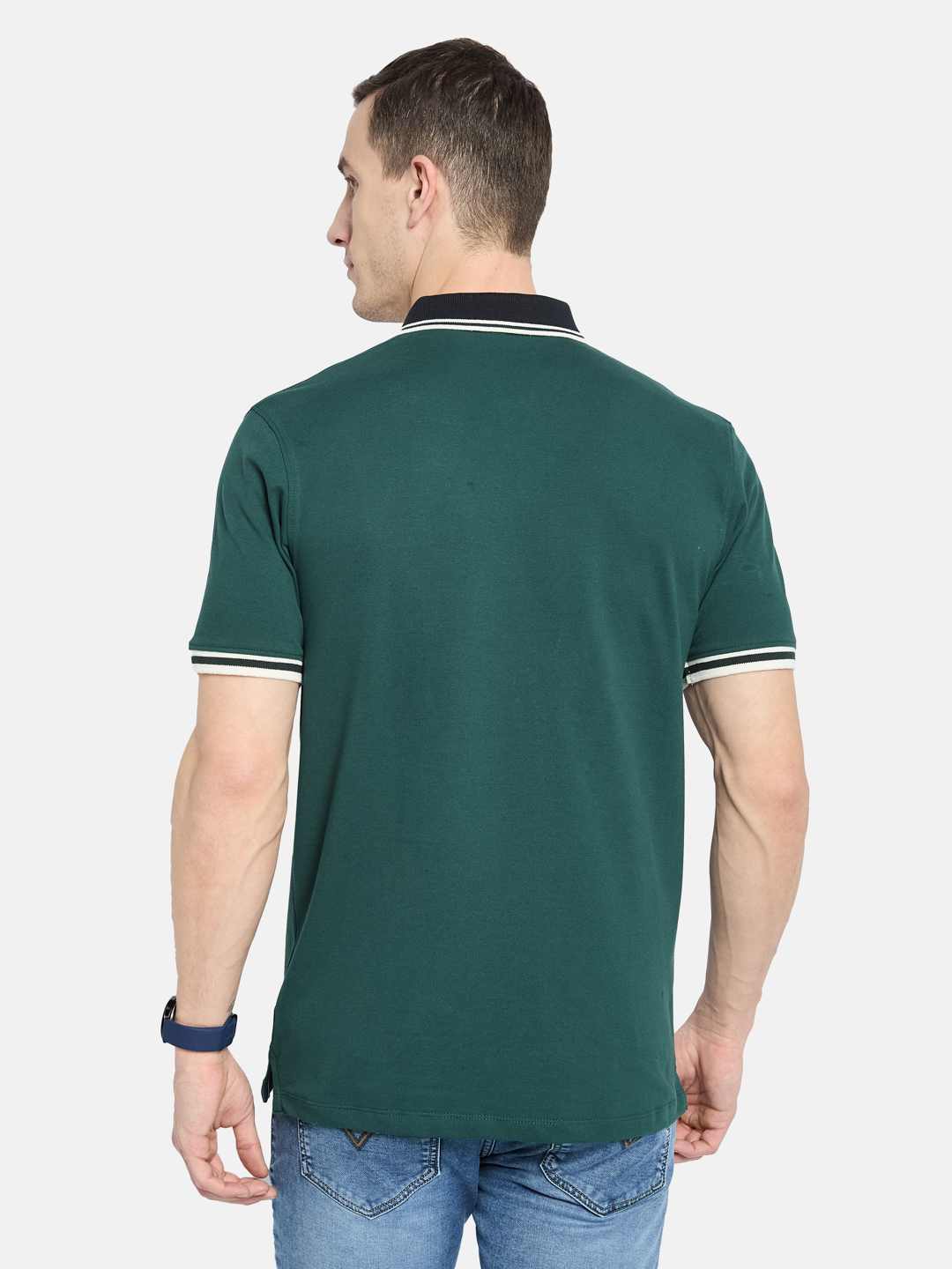 Octave Men Polo Collar T-shirt