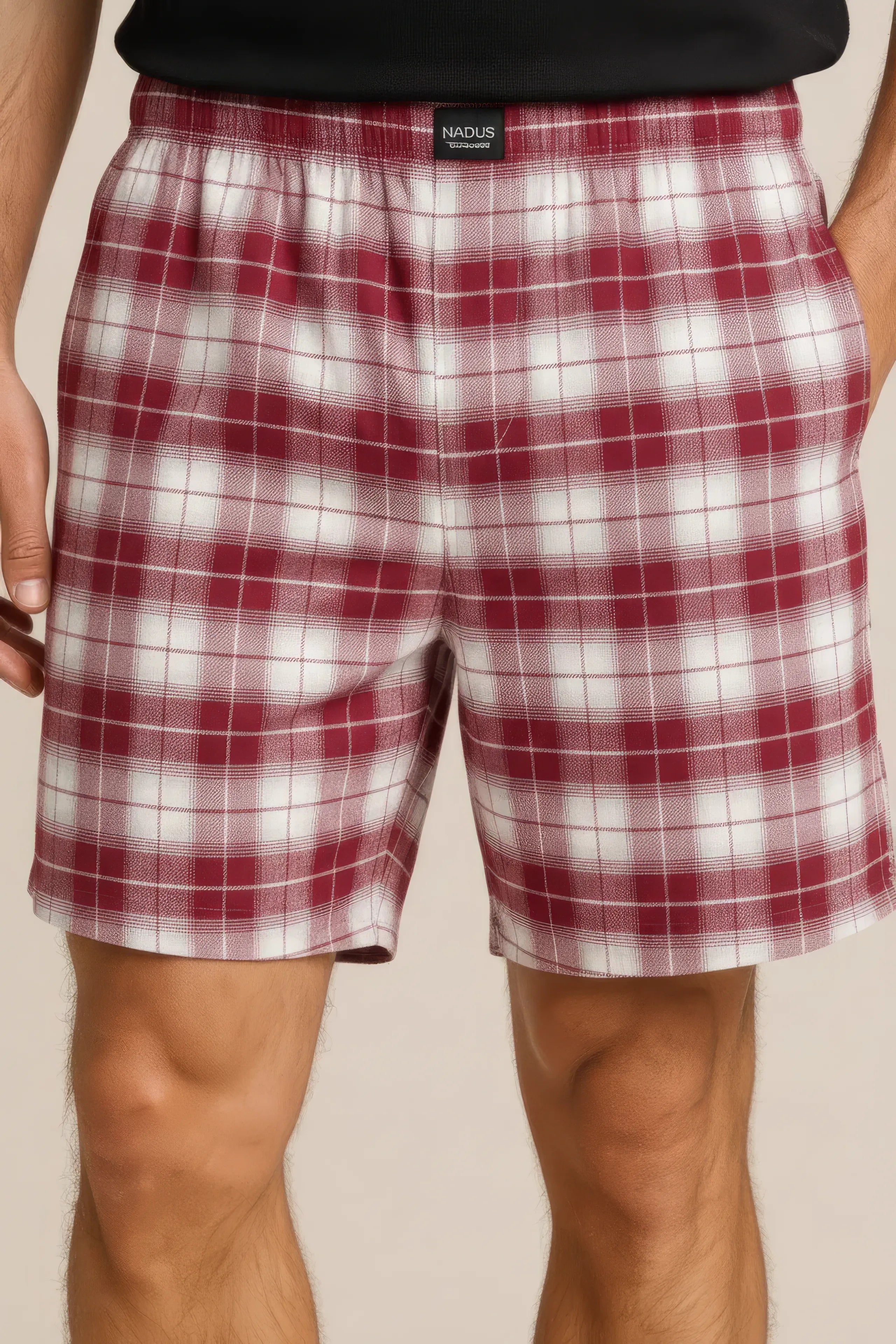men-checked-technology-shorts