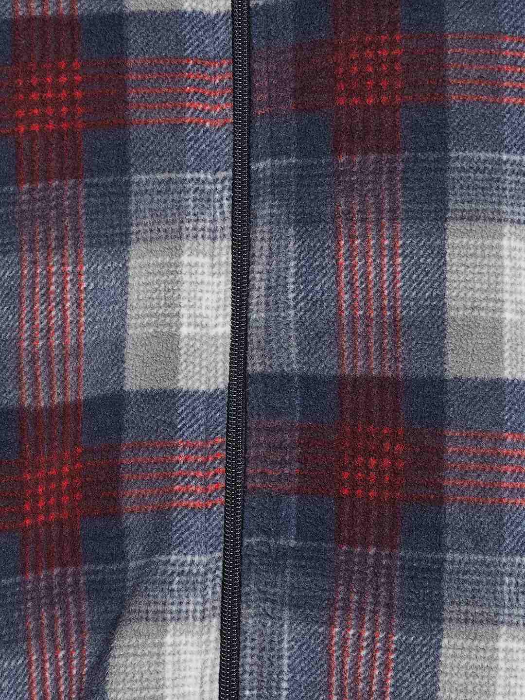 Octave Men Colourblocked Hooded Sweatshirt