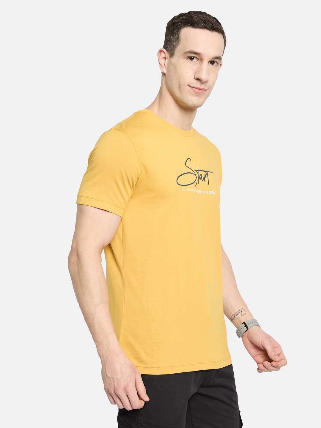 Octave Men Printed T-shirt
