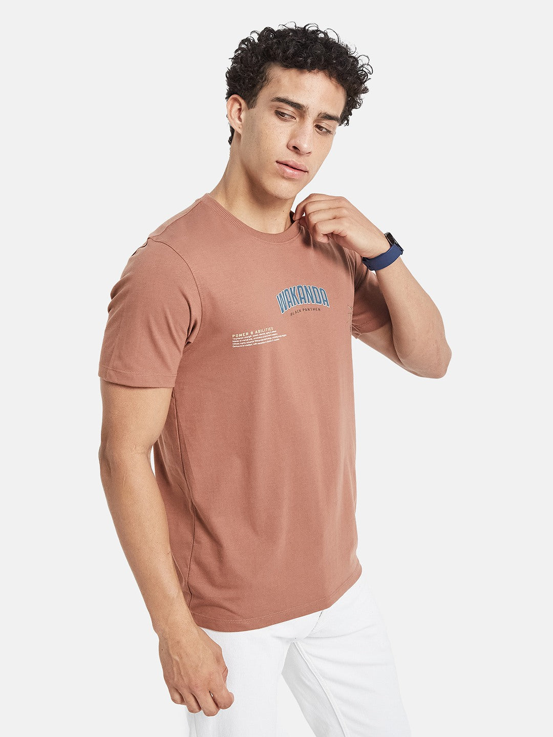 Octave Men Printed T-shirt