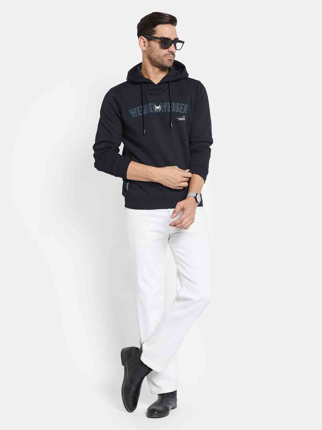 Octave Men Hooded Pullover Sweatshirt