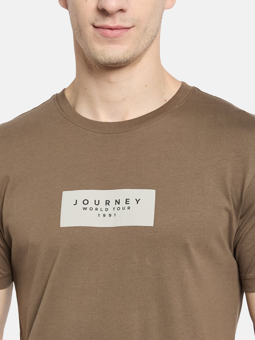 Octave Men Printed T-shirt