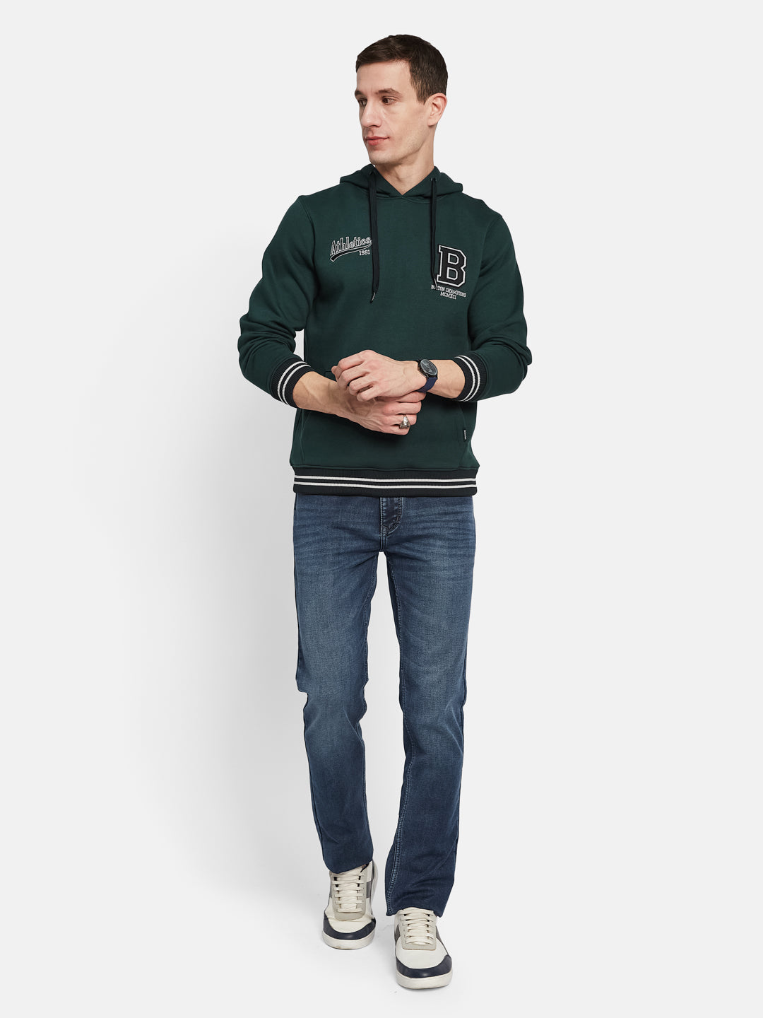 Octave Men Printed Sweatshirt