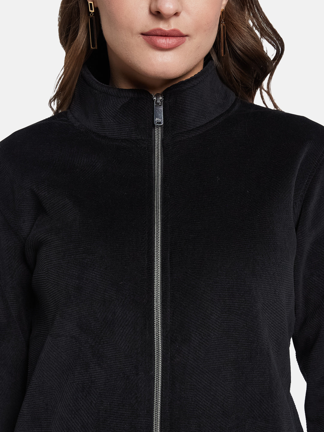 METTLE Women Front-Open aw24 Sweatshirt