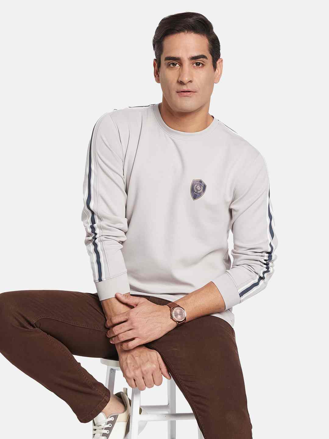 Octave Men Printed Sweatshirt