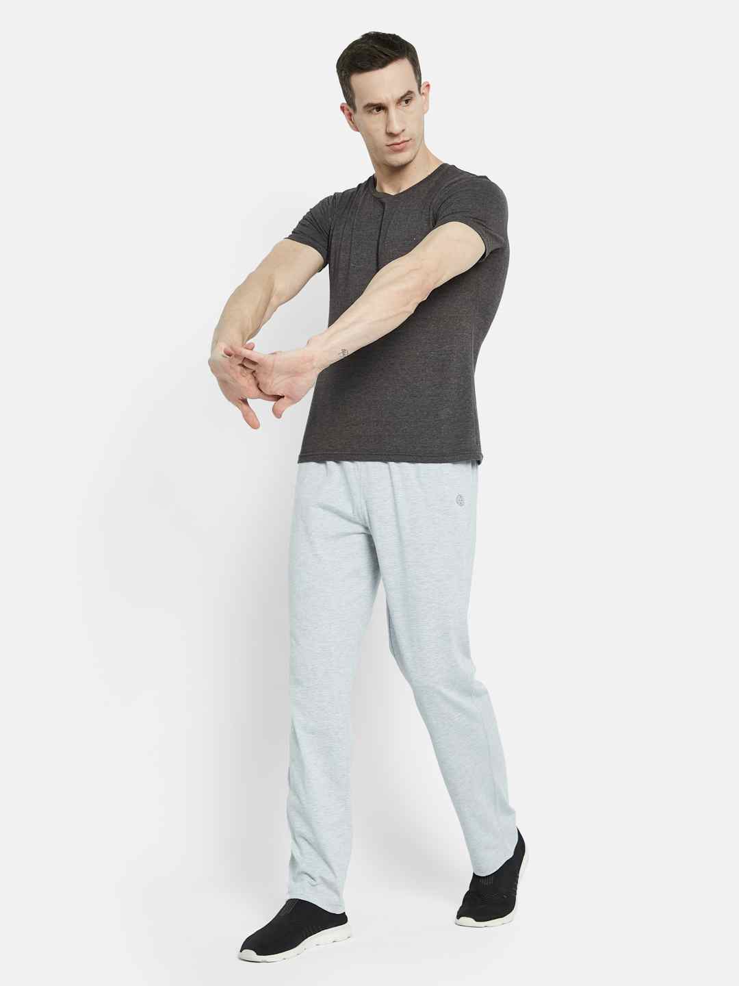 Octave Men Cotton Mid-Rise Track Pants