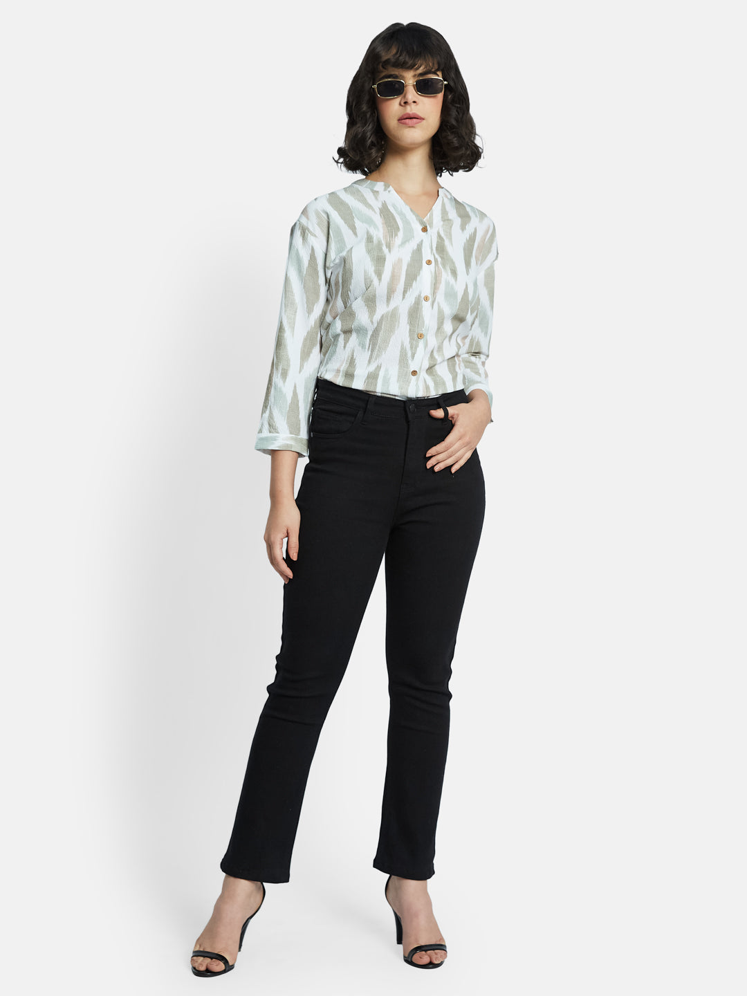 METTLE Women Straight Fit Stretchable Jeans