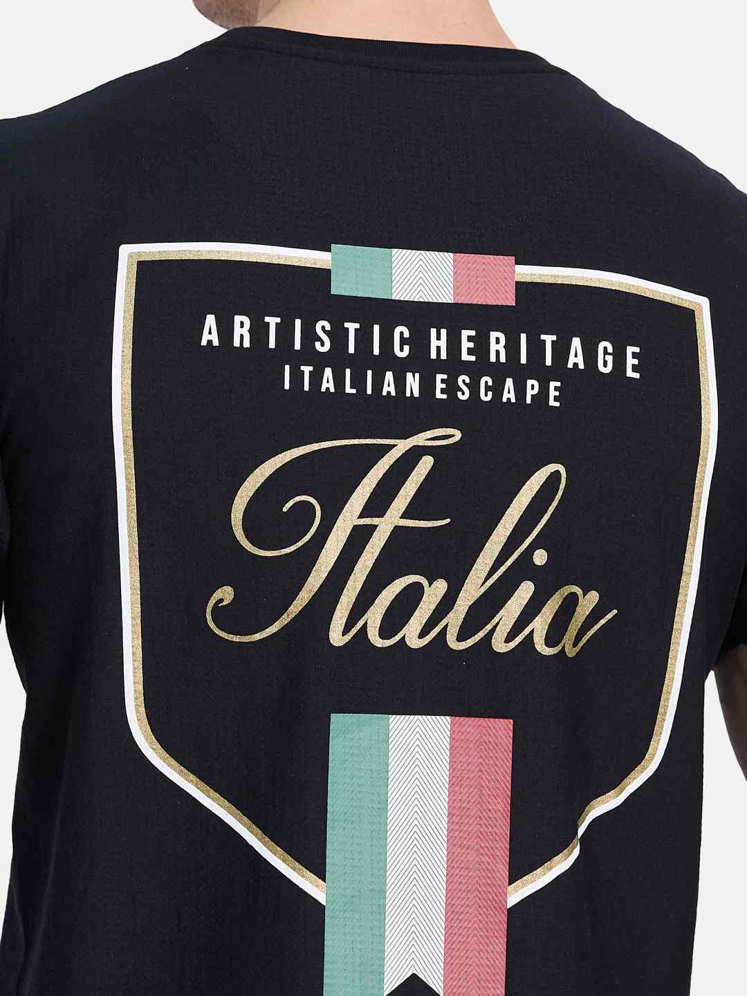 Octave Men Printed T-shirt