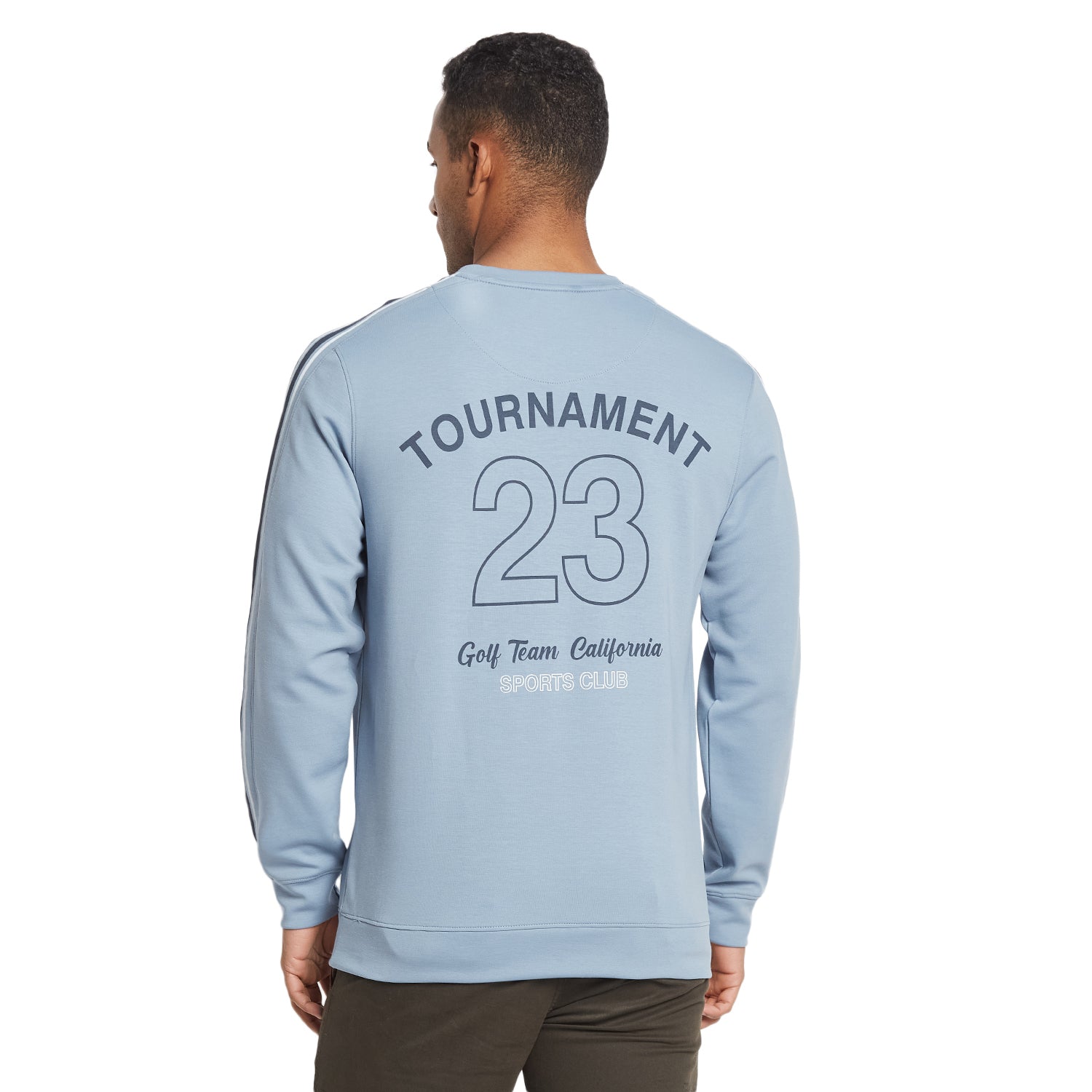 Octave Men Printed Round Neck Sweatshirt