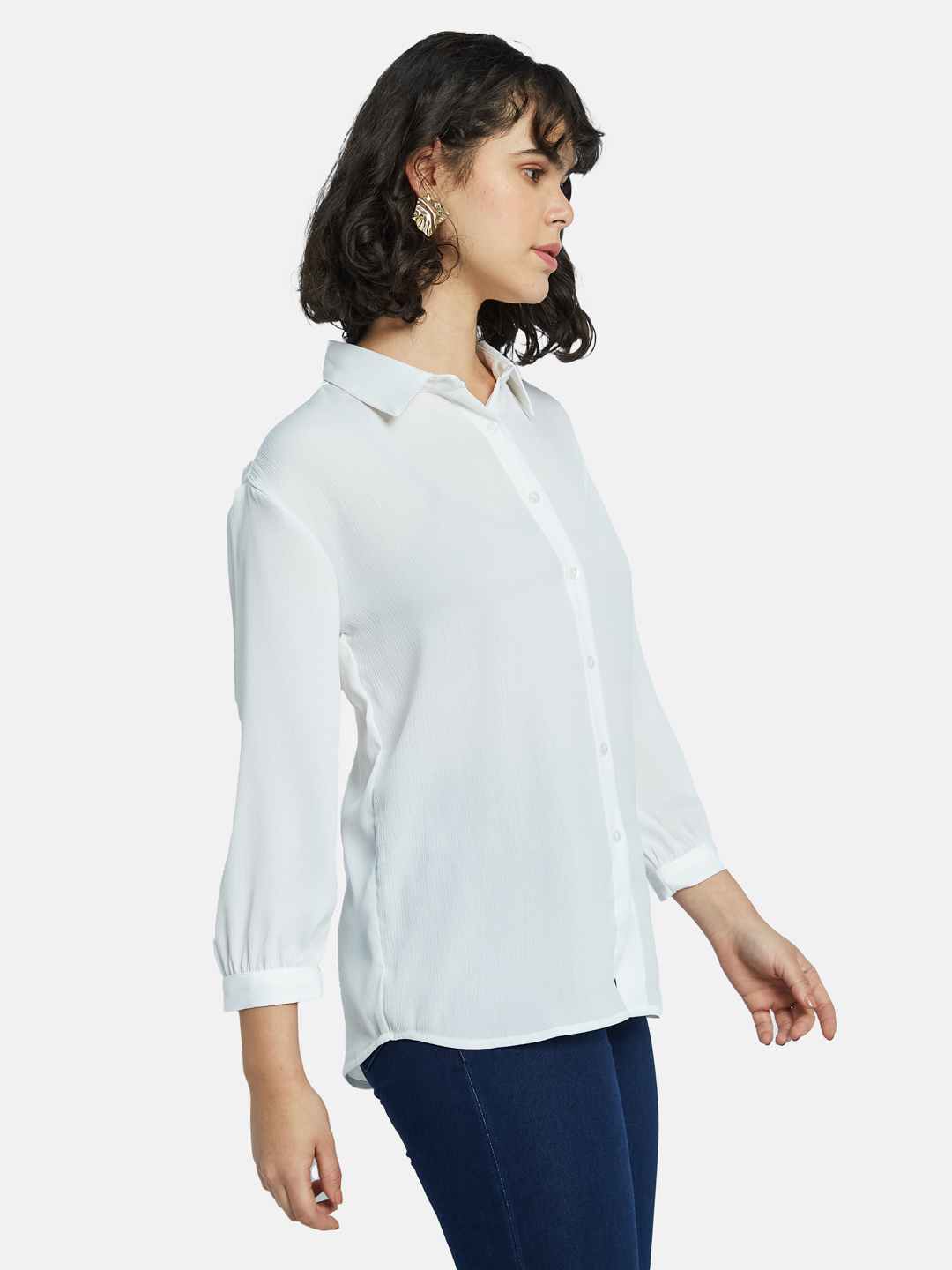 METTLE Women Opaque Casual Shirt
