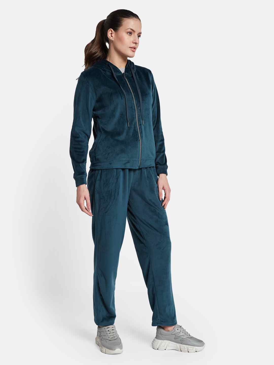 Mettle Women Solid track Suits
