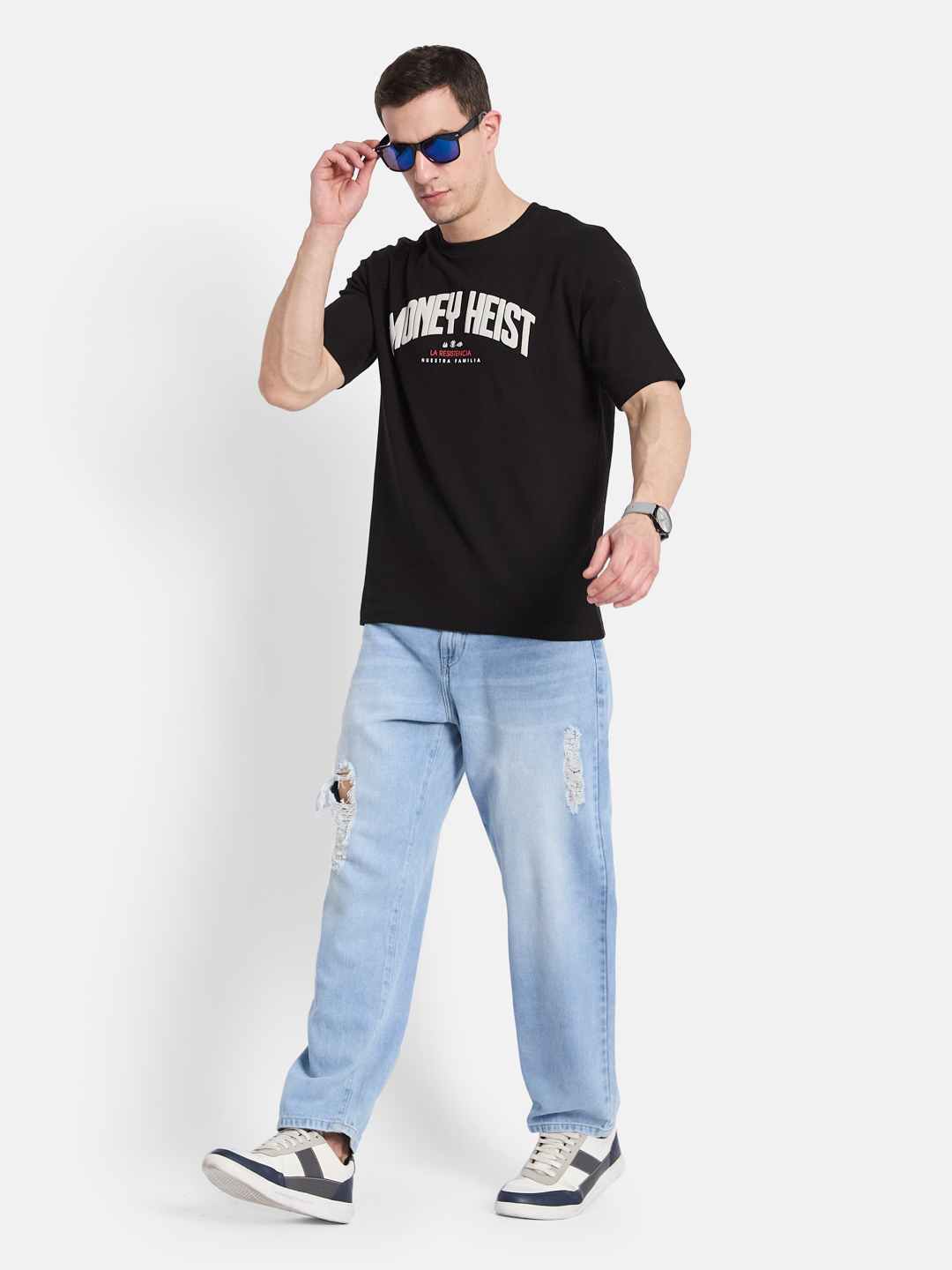 Octave Men Printed T-shirt