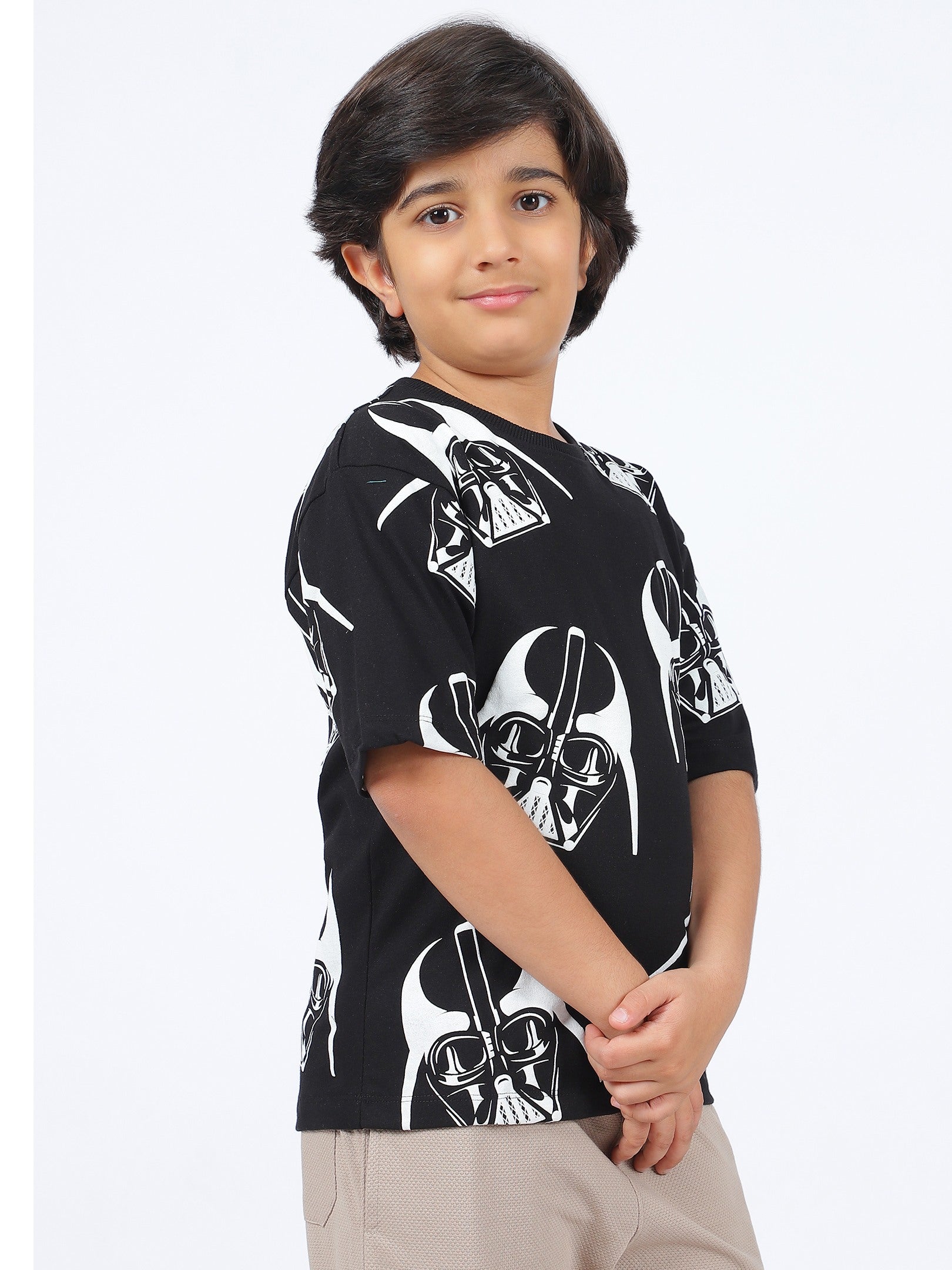 Octave Boys Star Wars Printed T-shirt