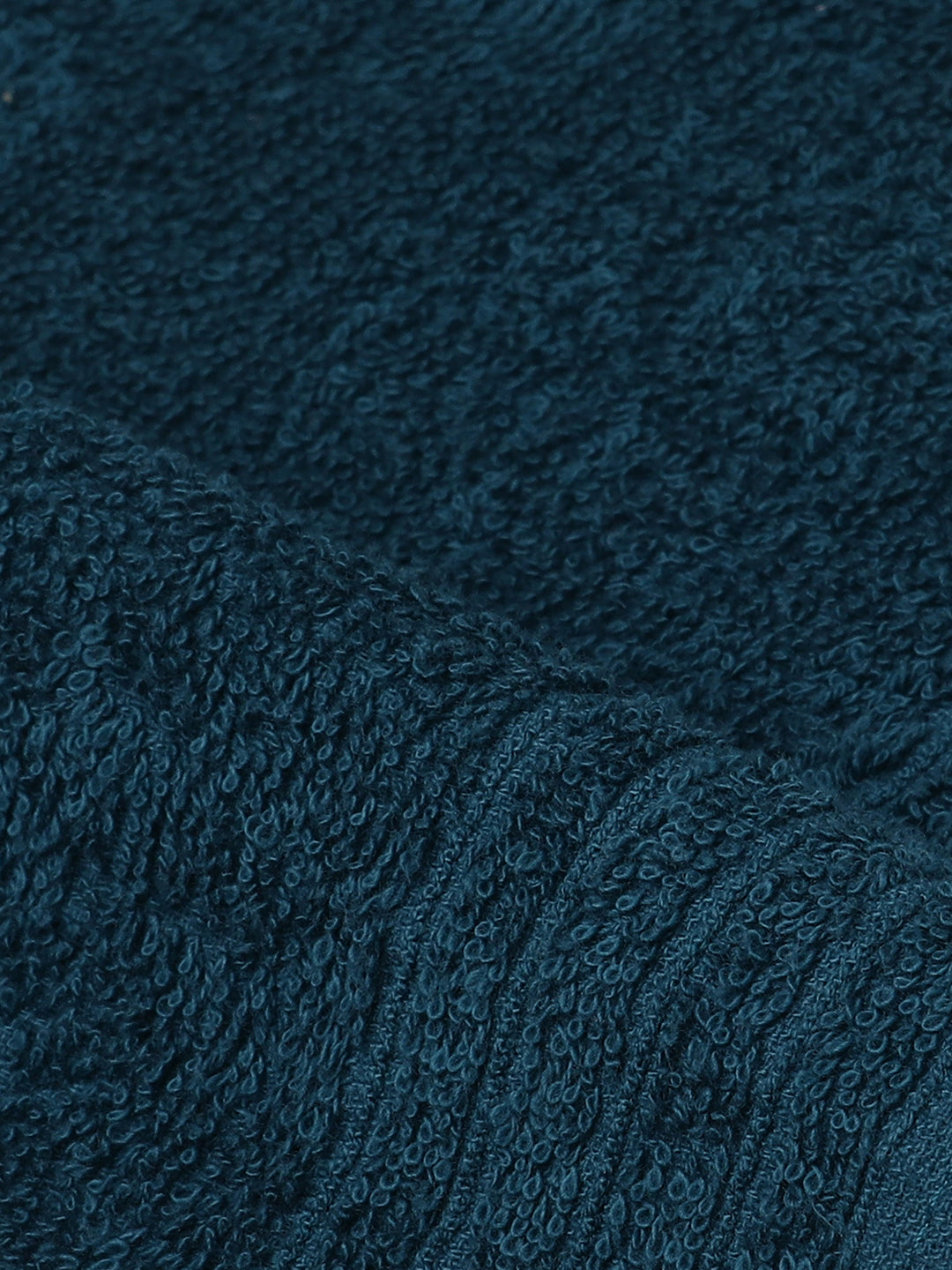 Teal Colour Hand Towels – Pack of 2, Soft & Absorbent Terry Towels, 40 × 60 cm