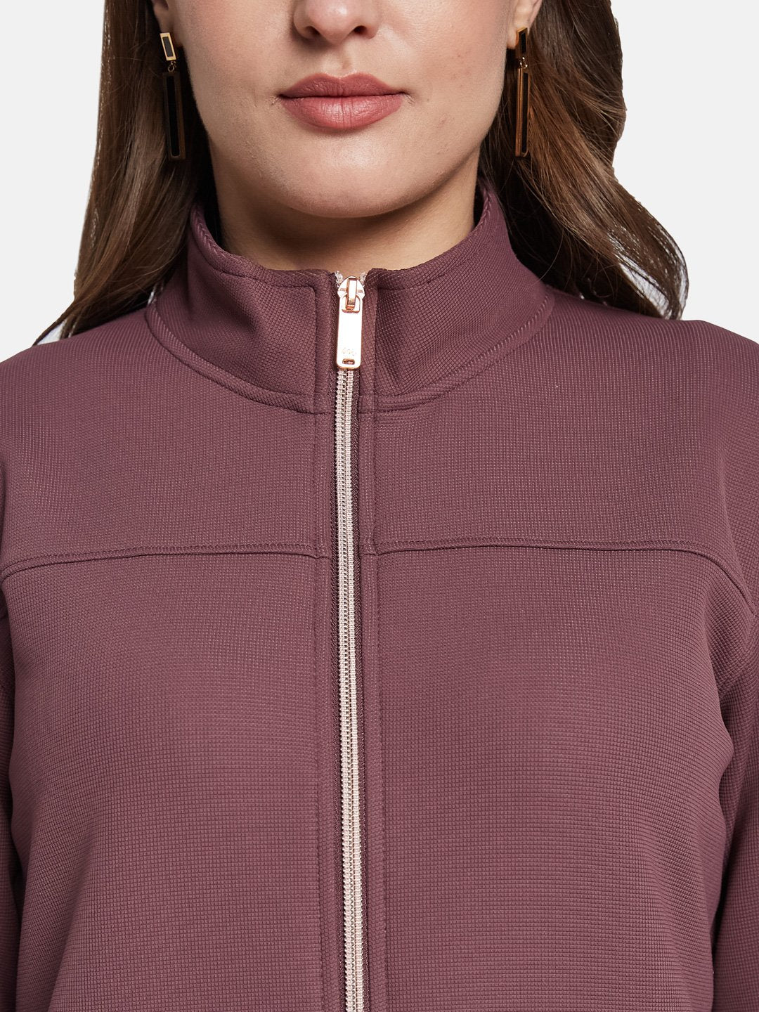 METTLE Women Front-Open Sweatshirt