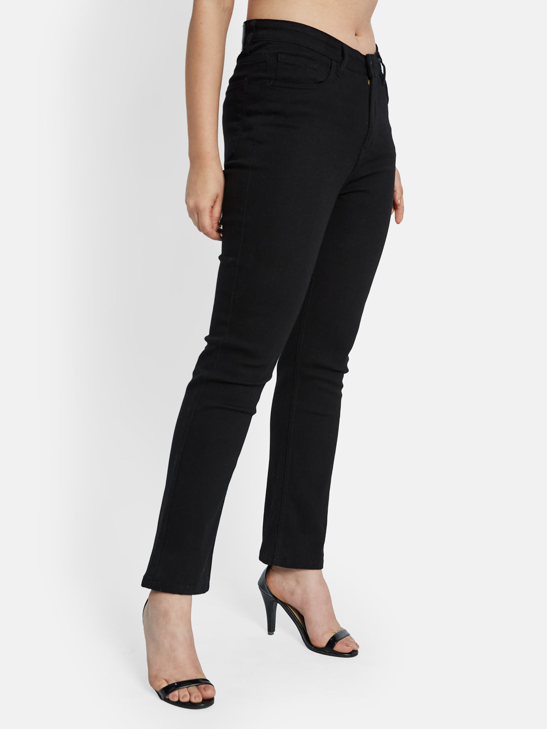 METTLE Women Straight Fit Stretchable Jeans