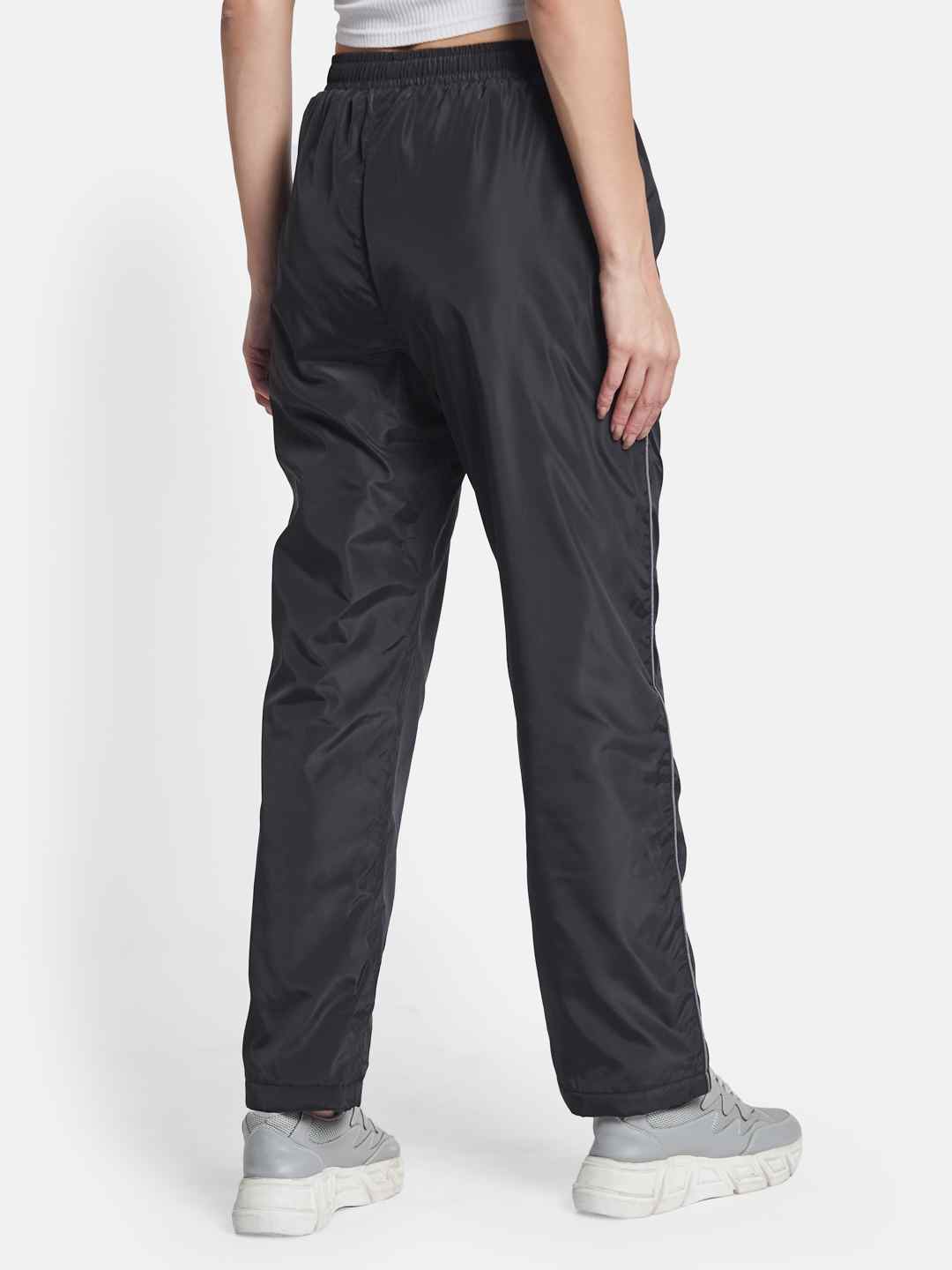 METTLE Women Regular Fit Mid Rise Cotton Track Pants