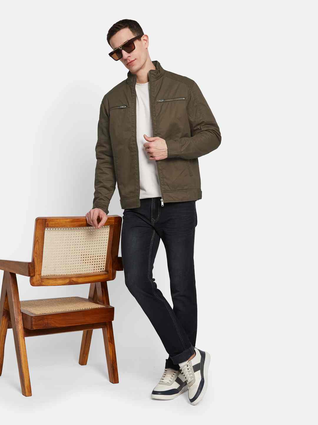 METTLE Men Padded Jacket
