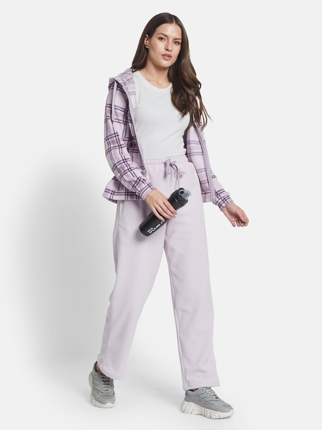 Mettle Women Checked Track Suits