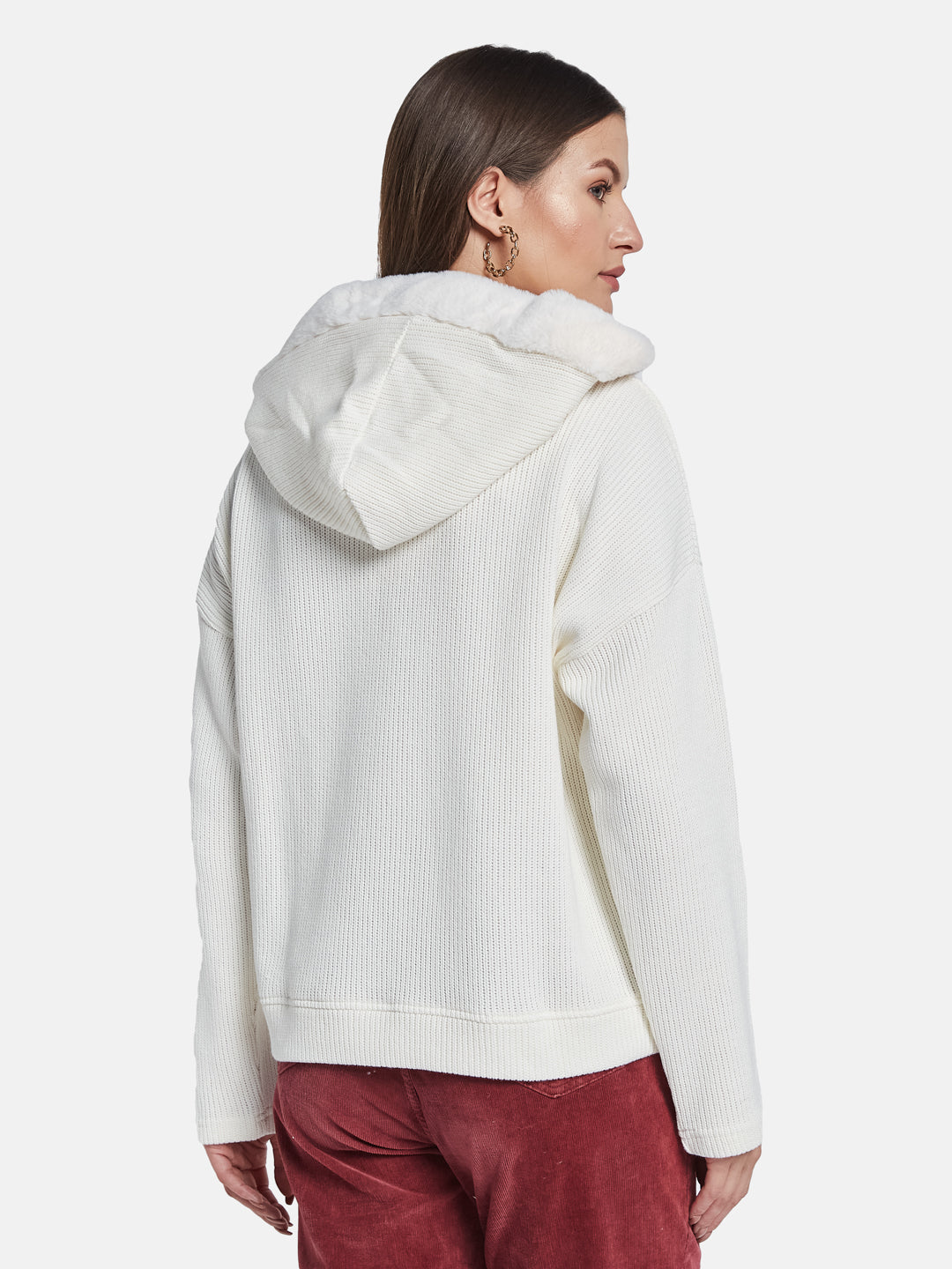 METTLE Women Hooded Sweatshirt