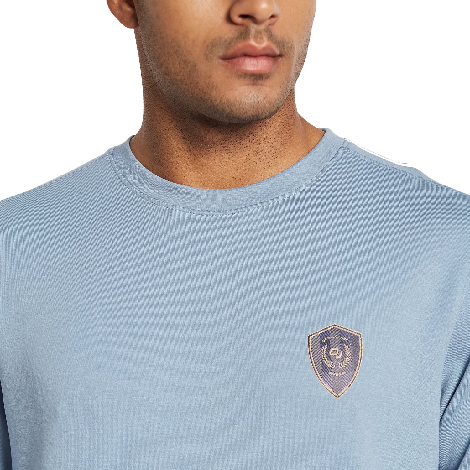 Octave Men Printed Round Neck Sweatshirt