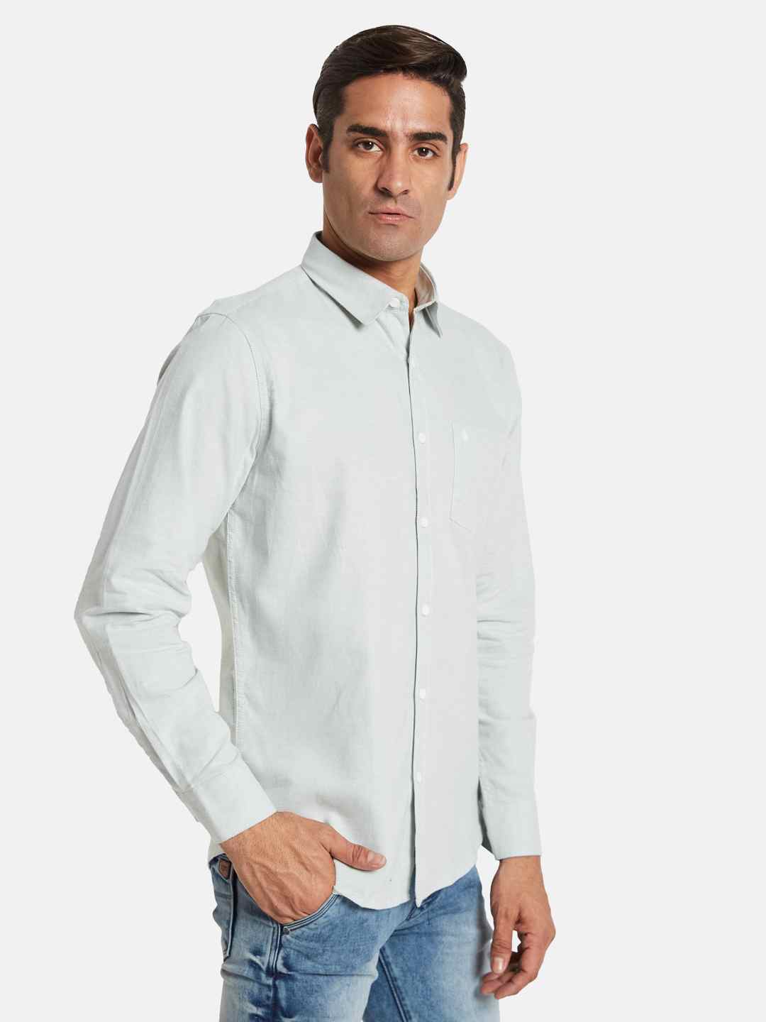 METTLE Men Opaque Casual Shirt