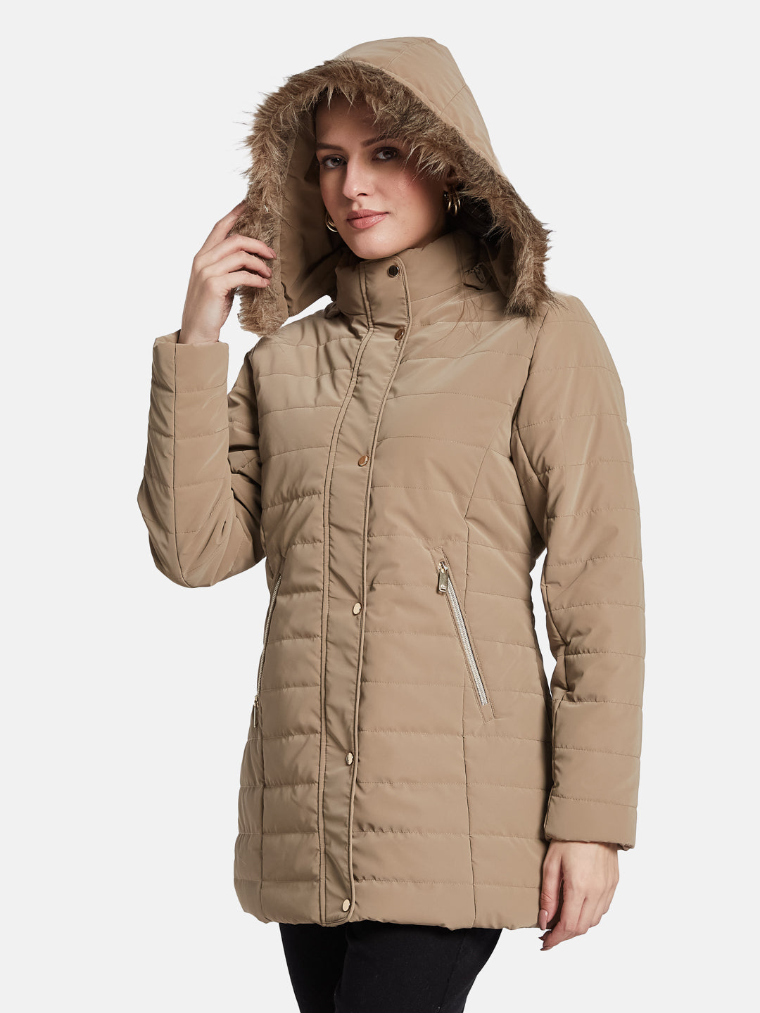 METTLE Women Padded Jacket