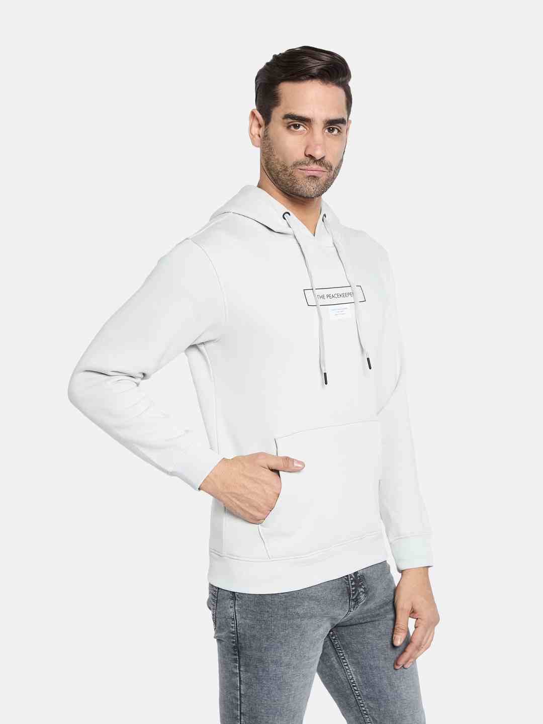 Octave Men Hooded Pullover Sweatshirt