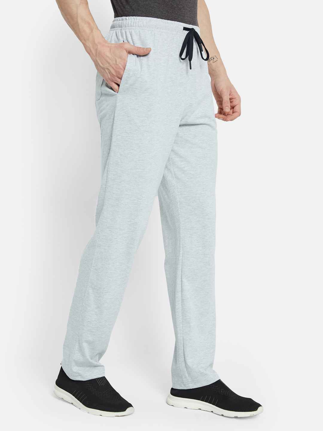 Octave Men Cotton Mid-Rise Track Pants