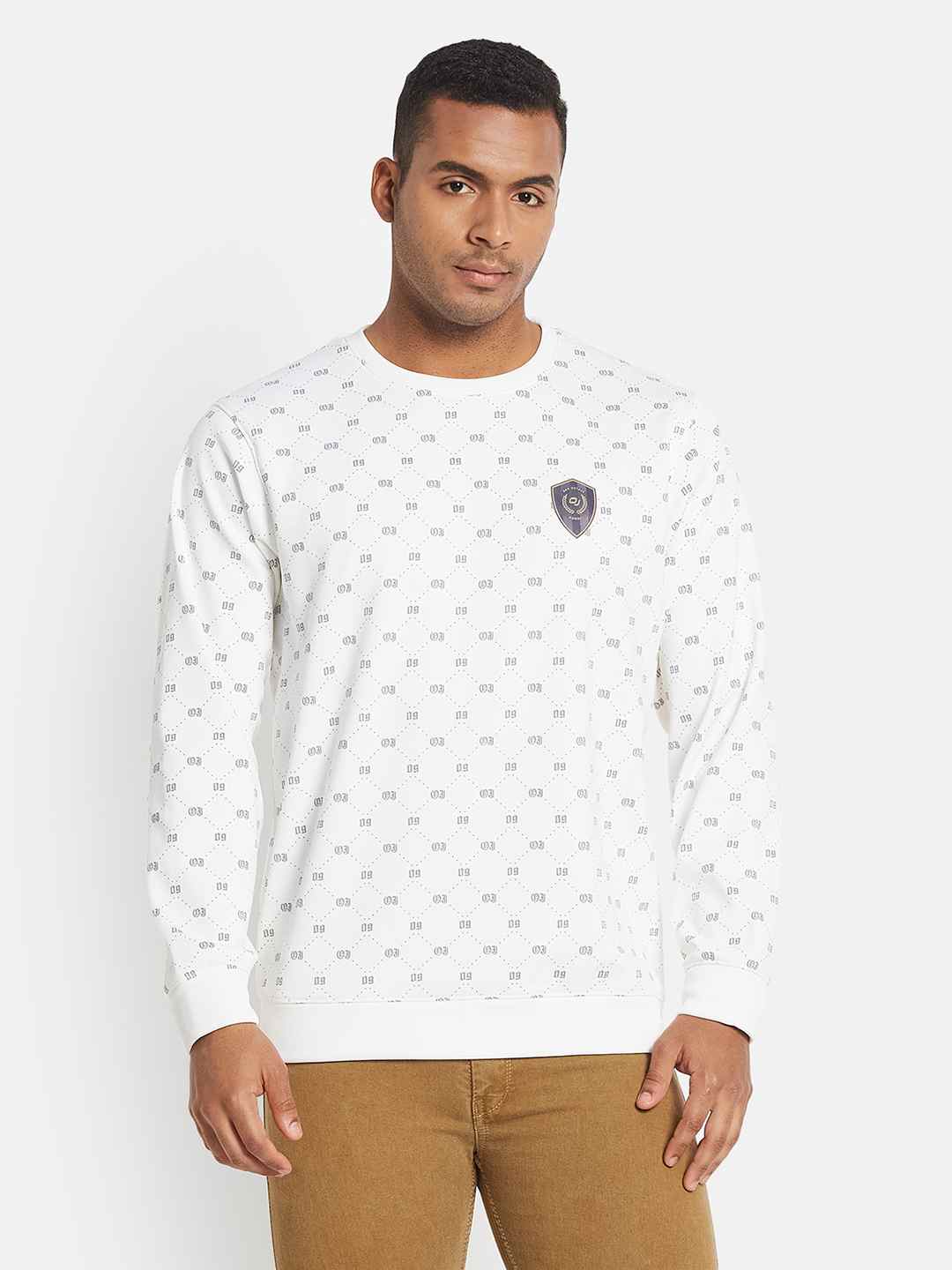 Octave Men Printed Sweatshirt