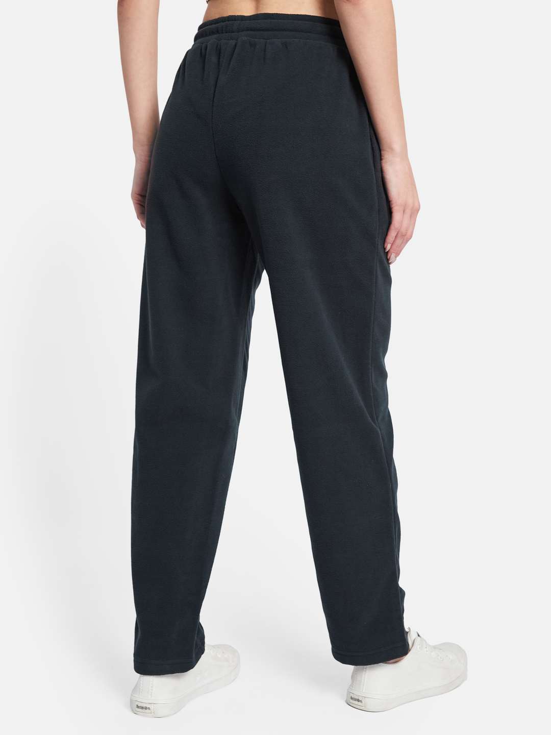 METTLE Women Cotton Mid Rise Track Pants