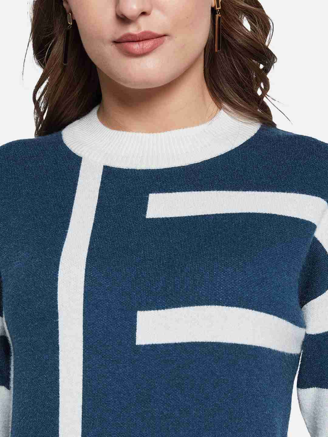METTLE Women Printed Pullover