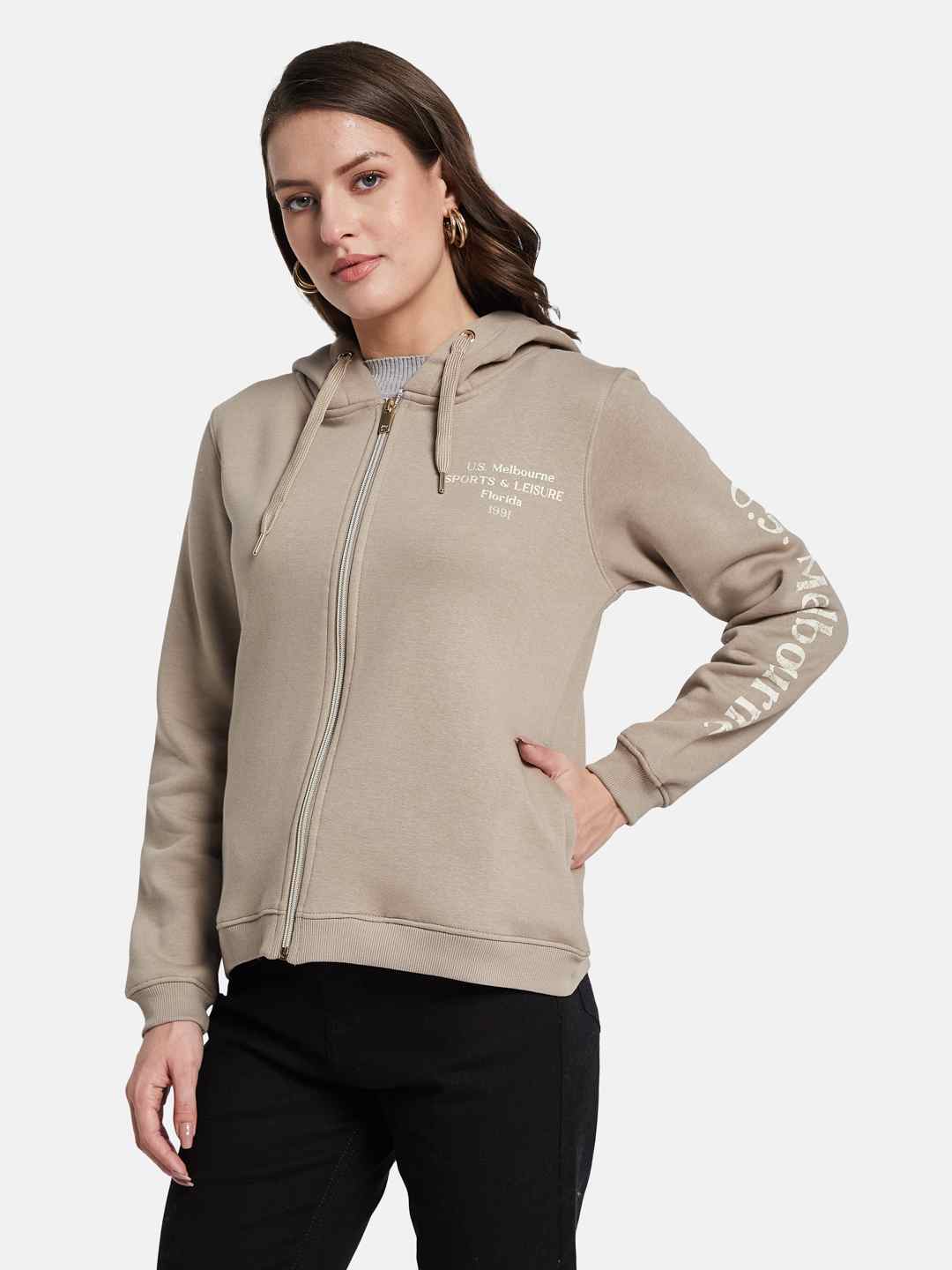 METTLE Women Hooded Sweatshirt