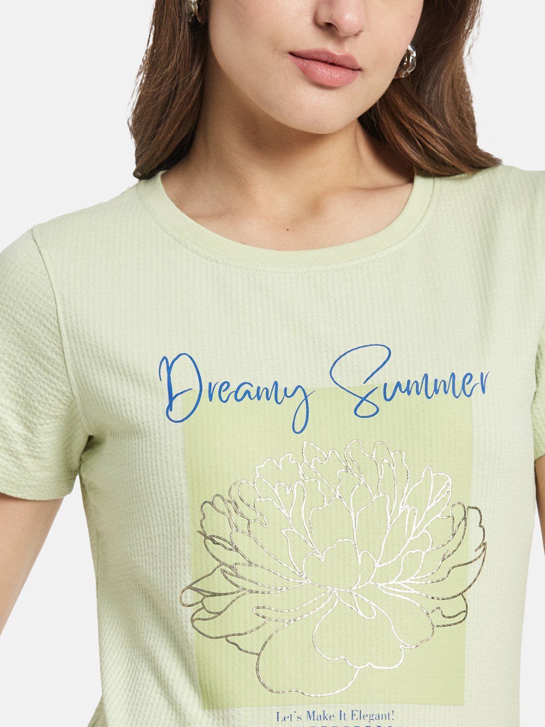 METTLE Women Floral Printed T-shirt