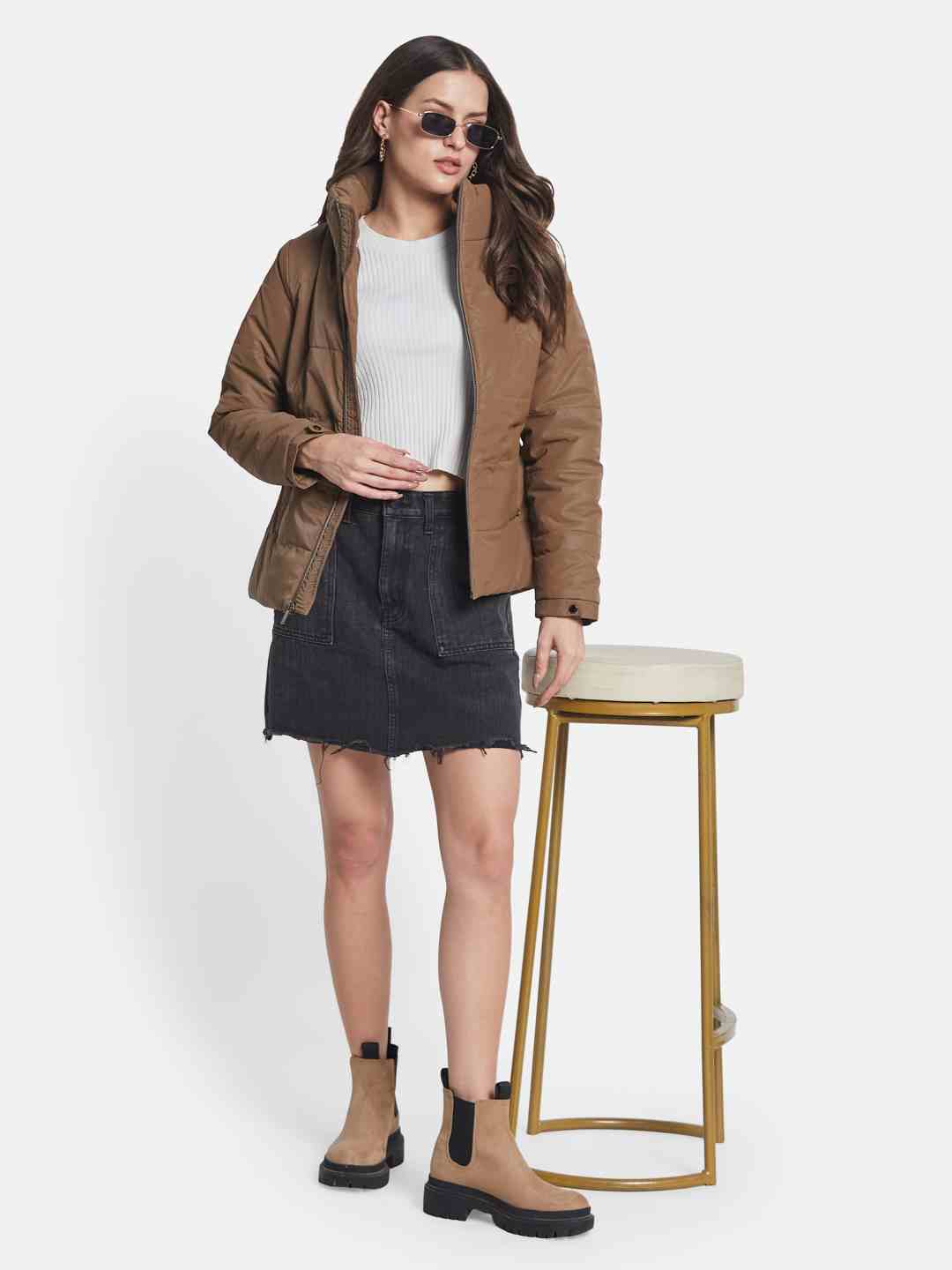 METTLE Women Puffer Jacket