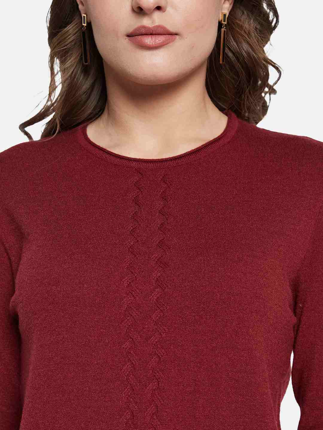 METTLE Women Chevron Pullover