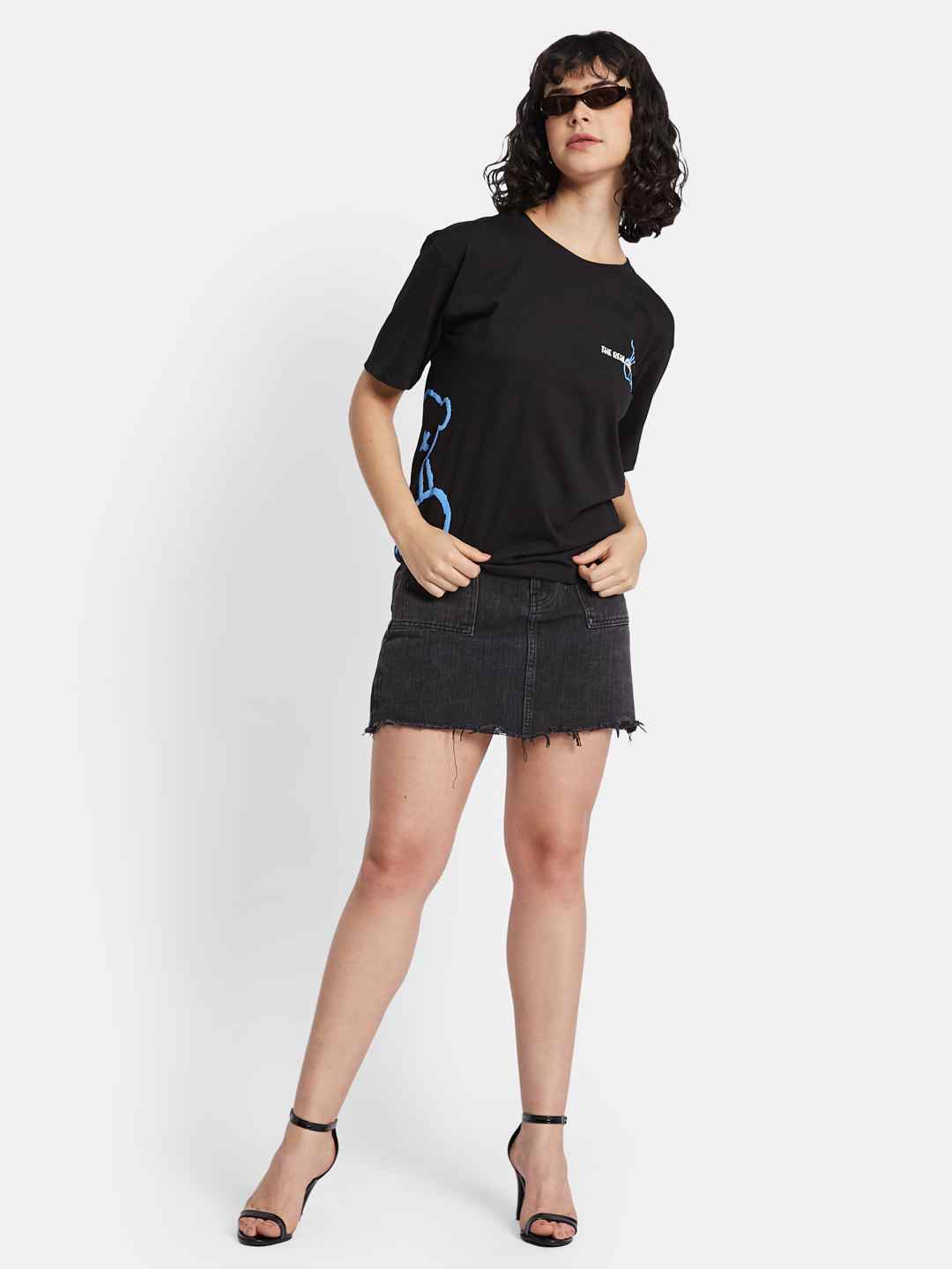 METTLE Women Printed T-shirt