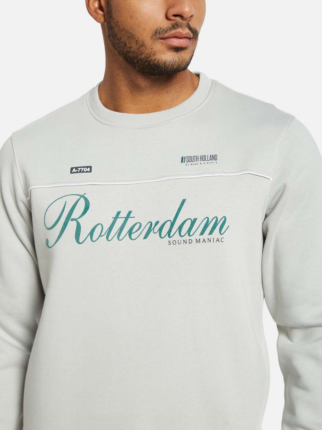 Octave Men Printed Sweatshirt