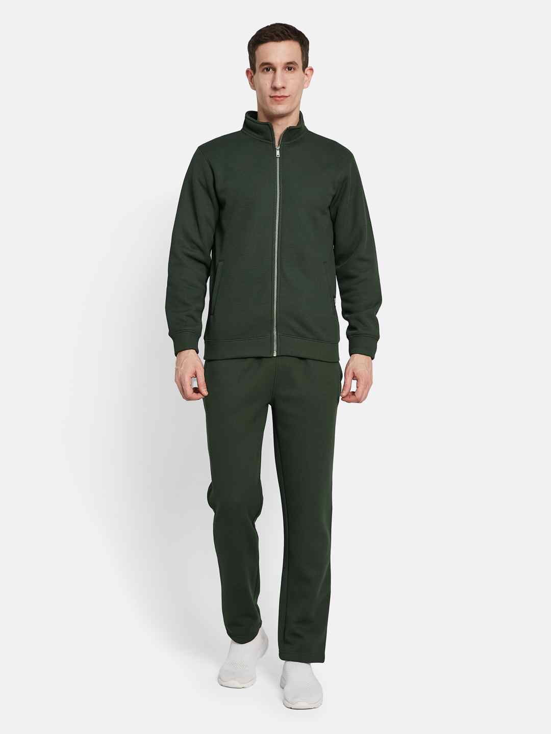 Octave Men Mock Collar Tracksuit