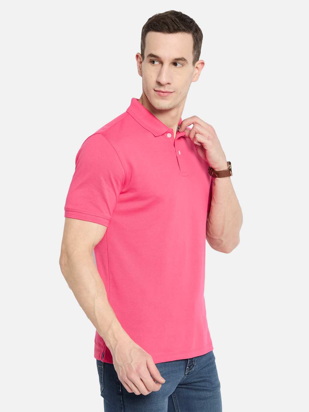 Octave Men Polo Collar T-shirt