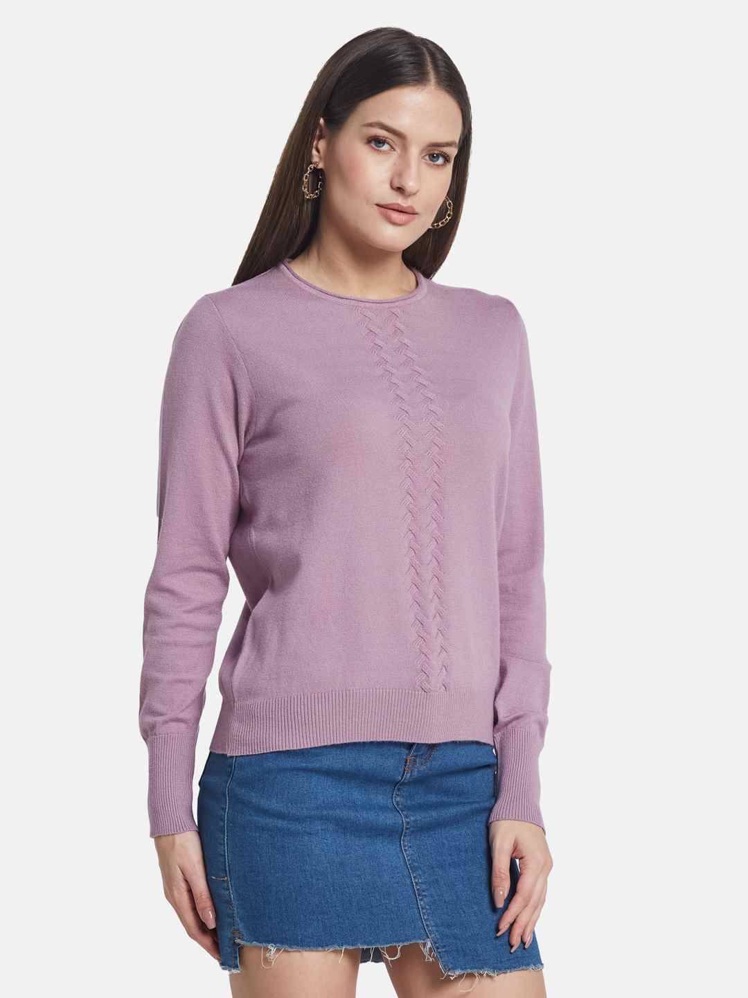 METTLE Women Chevron Pullover