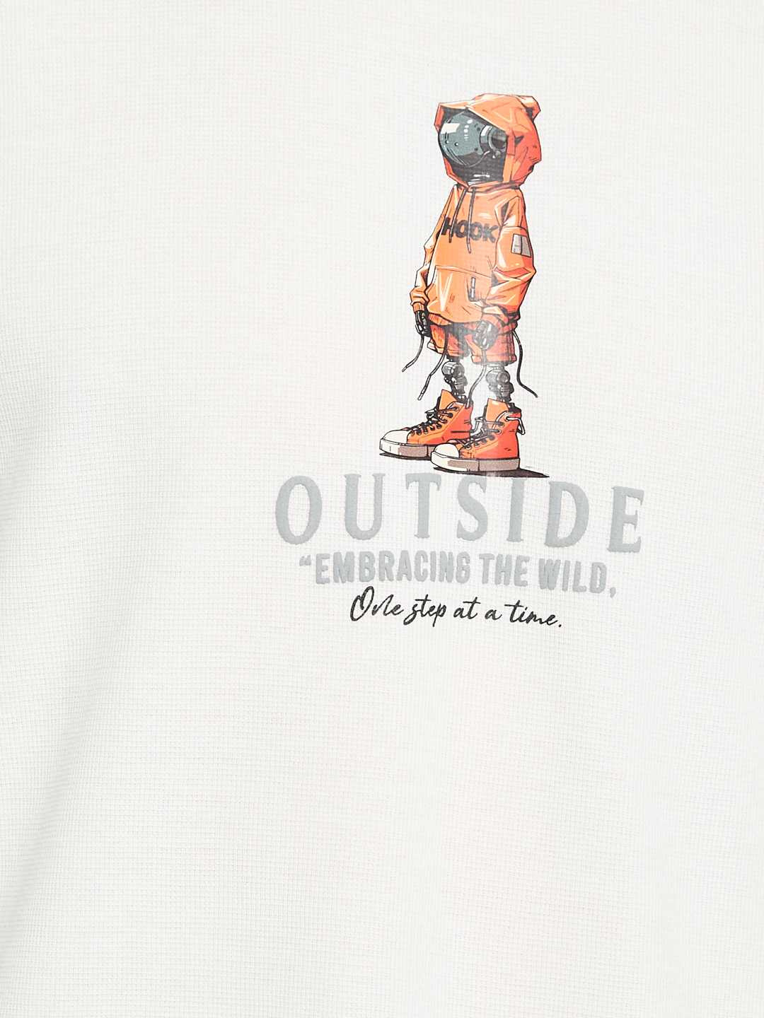 Octave Men Printed T-shirt