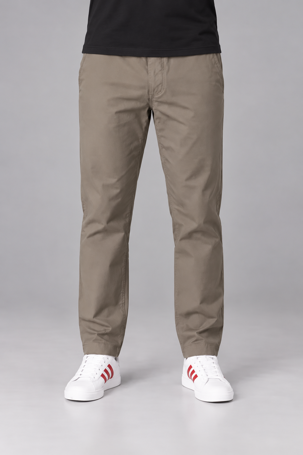 Men’s Ultra Warm Parachute Lower in Choco – Regular Fit Winter Track Pants