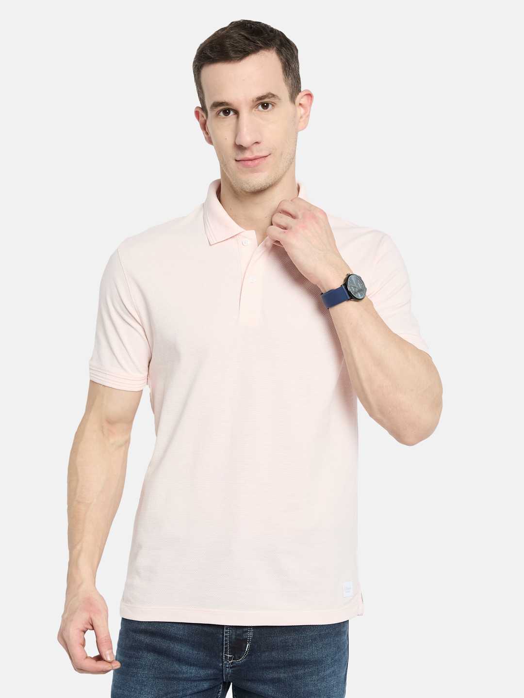 Octave Men Polo Collar T-shirt