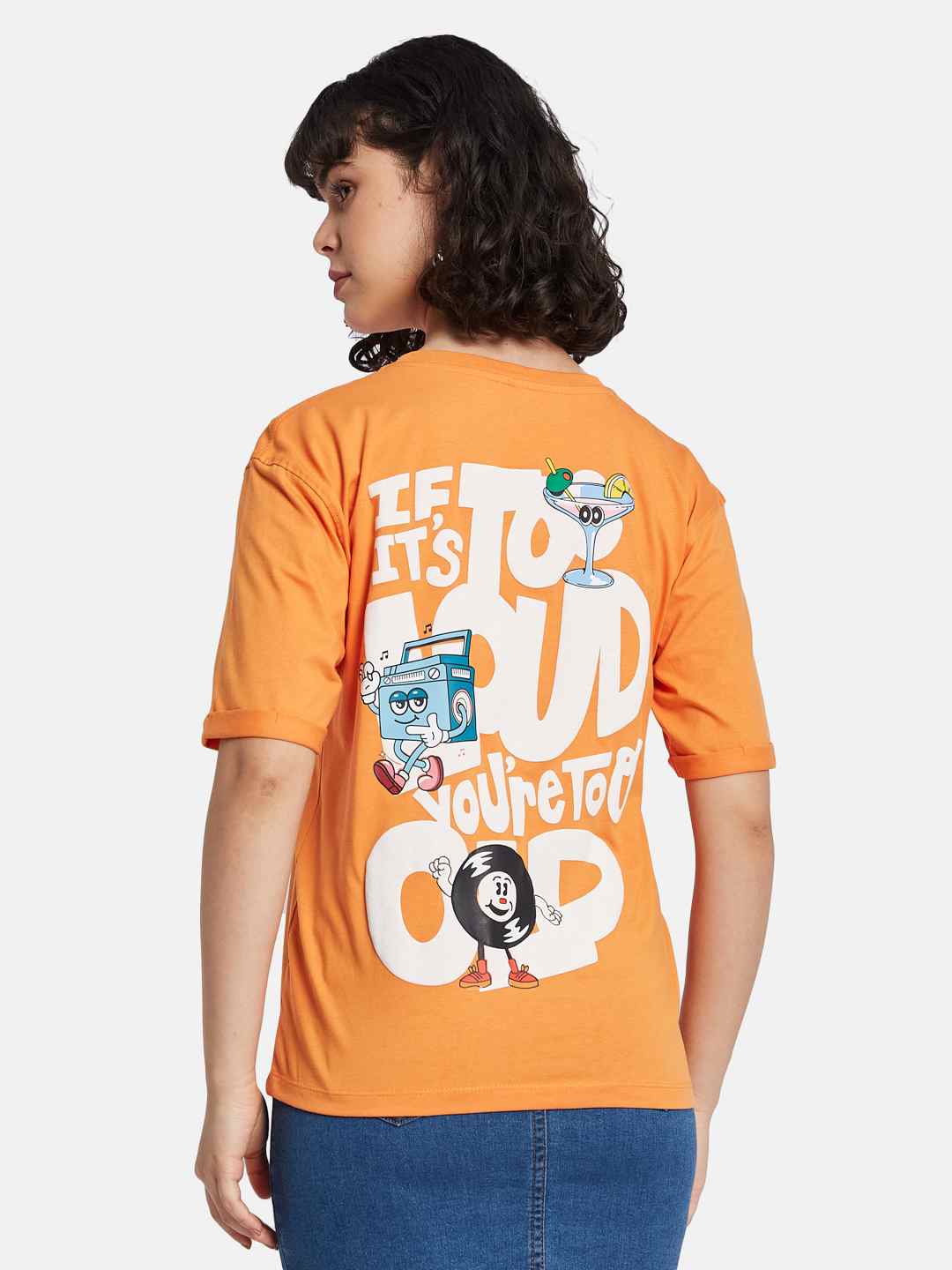 METTLE Women Printed T-shirt