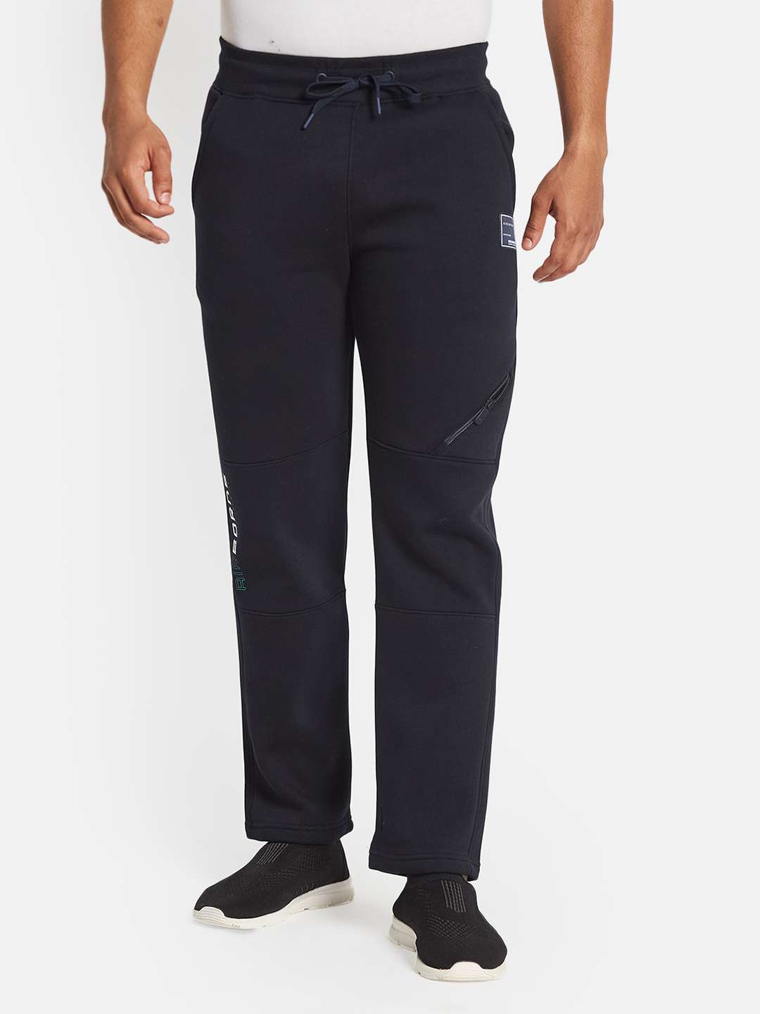 Octave Men Regular Fit Mid Rise Track Pants
