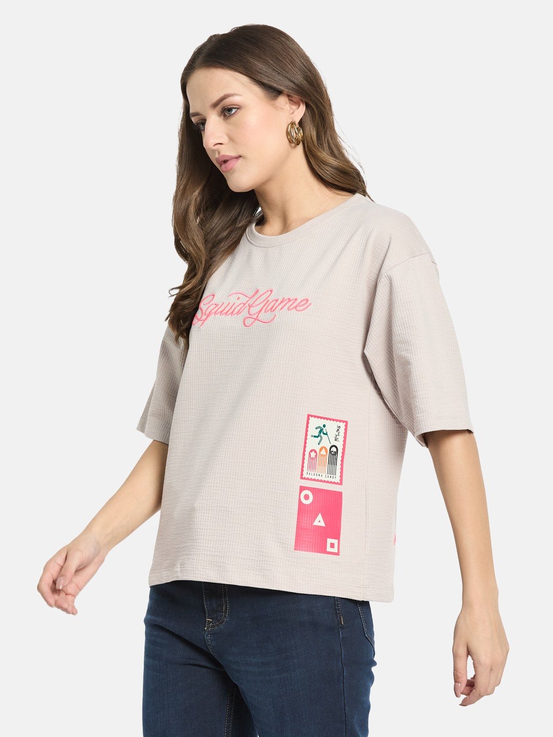 METTLE Women Printed T-shirt