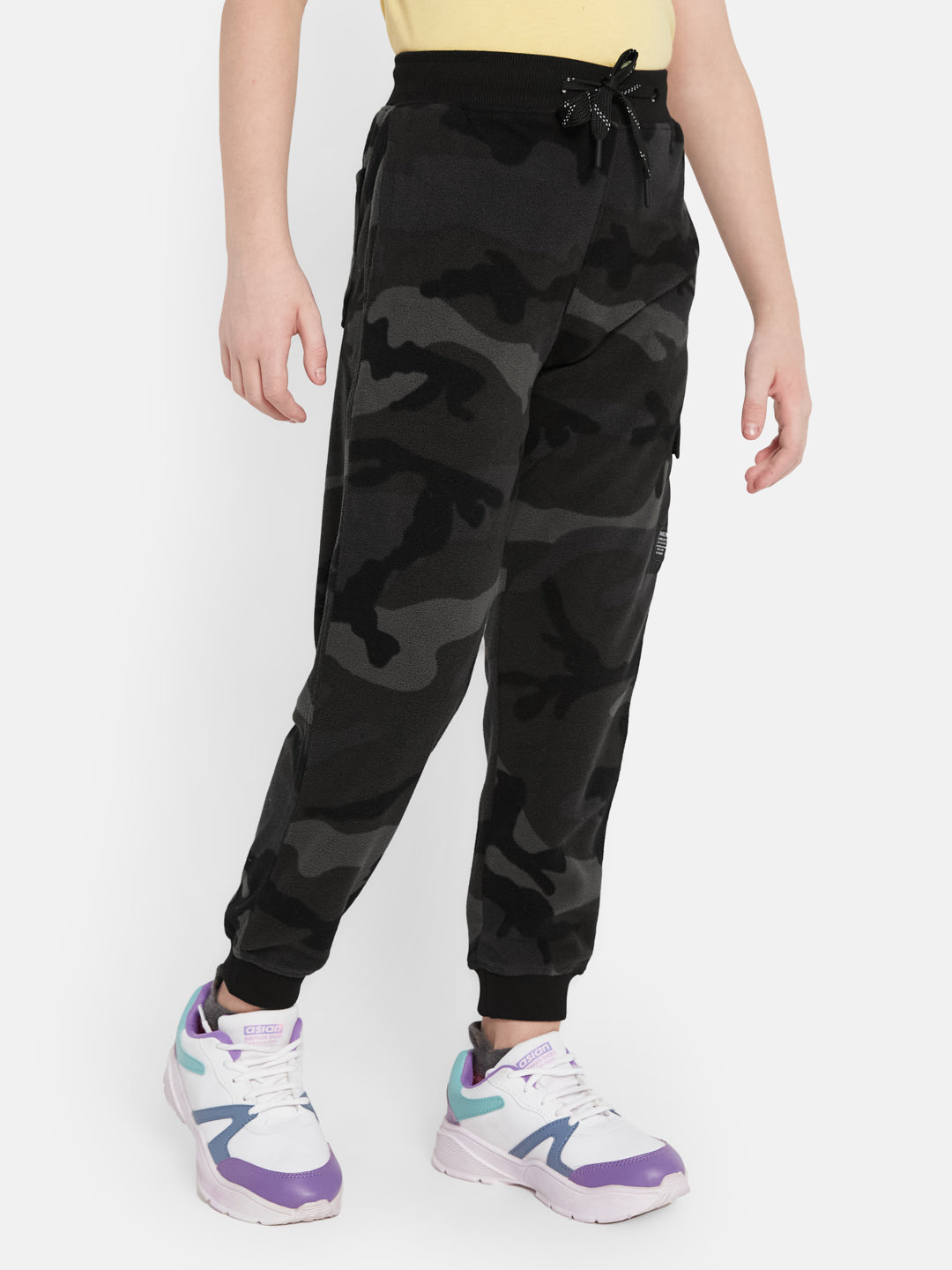 Octave Boys Printed Fleece Joggers